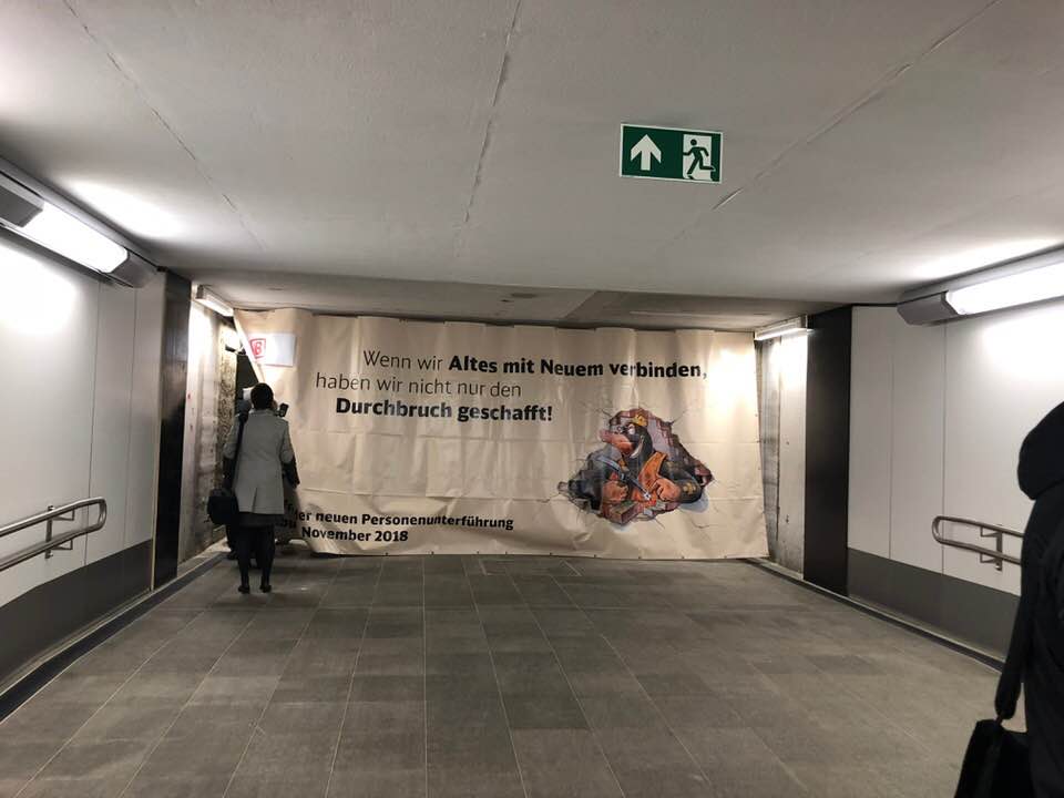 22.12.2018 - Eröffnung Bahntunnel Cottbus - 